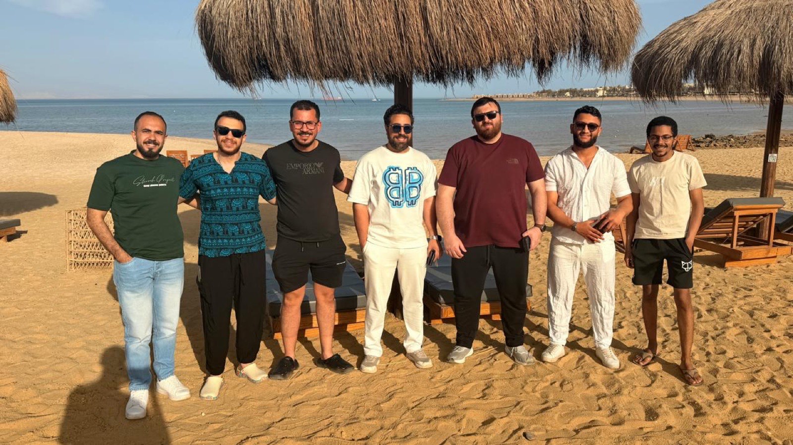 Epsilon AI team at the Beyond Work retreat in Ain Sokhna